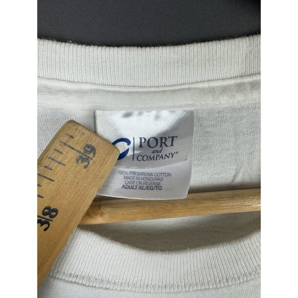 Vintage Y2K Slush Puppie Drink Snack Junk Food Sweet White Shirt Promo XL Rare - Picture 9 of 11